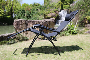 Chaise longue pliante portable, durable, imperméable, pour le camping en plein air, chaise longue zéro gravité, chaise de <span class=keywords><strong>plage</strong></span>, piscine, cour - Product Image 5