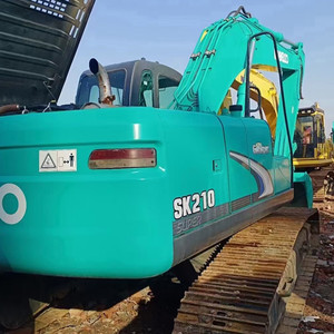 Excavadora Usada de 21 Toneladas, Excavadora para Minería, Excavadora Usada 100% Original de Japón, Máquina Kobelco SK 210 de Japón - Product Image 3