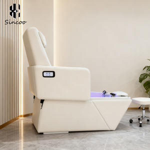 Sillón de Masaje de Pies Multifuncional de Lujo, Reclinable, Eléctrico, Personalizado para Salón de Uñas, Pedicura y Manicura - Product Image 3