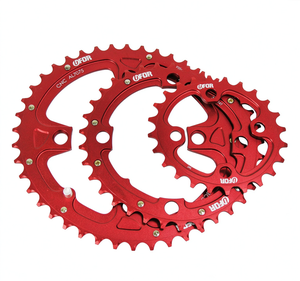 Kit de chaîne triple complet E3-03, 42 dents, 33 dents, 24 dents, 104 BCD pour VTT, kit de mise à niveau ovale durable pour VTT - Product Image 1
