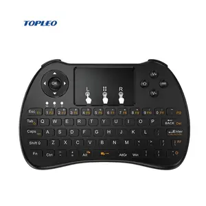 中国流行产品电视棒键盘 h9 与背光 2.4g 迷你键盘为 android 电视盒