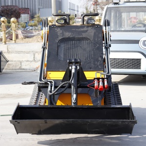 Produits les plus vendus : Mini-chargeuse compacte Hts380 avec moteur à essence avant, hydraulique 17 MPa, vitesse de déplacement 0-6 km/h - Product Image 3