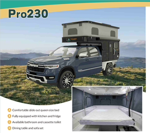 Para Ecocampor OEM, <span class=keywords><strong>Techo</strong></span> <span class=keywords><strong>Elevable</strong></span> para Camioneta 4x4 Todoterreno, Caravana RV para Campamentos de Aventura - Product Image 6
