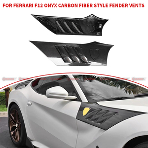 Mejor Calidad en Fibra de Carbono, Actualización al Estilo OX, Piezas de Auto, Rejilla de Ventilación para Guardabarros para Ferrari F12 - Product Image 1