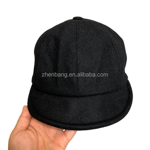 Bérets en laine rétro personnalisés pour hommes et femmes, casquettes de golf de <span class=keywords><strong>luxe</strong></span>, casquettes de soleil, casquettes de newsboy, bérets ajustés en mélange de laine unisexes - Product Image 2