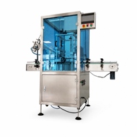 Machine automatique de pressage de couvercles anti-poussière NY-Y60 pour le placement de couvercles compatibles sur les contenants ronds, les bouteilles, les pots et les boîtes de conserve