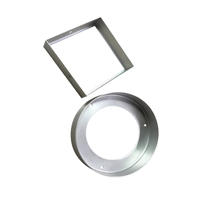 Cadre en aluminium CNC sur mesure, fraisage et perçage de haute précision, cadre en aluminium extrudé 6061/6063 pour base de machine, OEM accepté