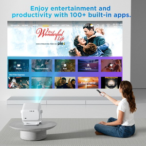 Proyector Android C35C con Internet Integrado, <span class=keywords><strong>Cine</strong></span> en Casa 4K y Proyector HD 1080p para Exteriores, Fabricante OEM <span class=keywords><strong>de</strong></span> Equipos Multimedia para Exteriores - Product Image 6