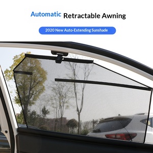 Parasole Auto Personalizzato Retrattile per Parabrezza Anteriore e Posteriore Protezione UV Accessori Auto <span class=keywords><strong>Logo</strong></span> OEM - Product Image 5