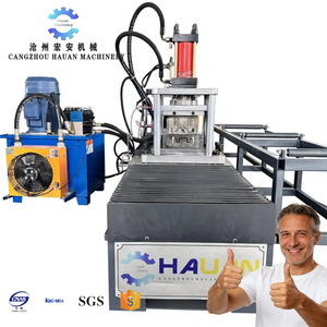 เครื่องจักรผลิตคีลสำหรับอุปกรณ์เสริมฝ้าเพดาน HAUAN พร้อม PLC และมอเตอร์เกียร์ 18.5 กิโลวัตต์ 380 โวลต์ - Product Image 1