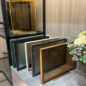 Perfil de Aluminio Cuadrado Anodizado 6063-T5 Industrial Personalizado de <span class=keywords><strong>Royen</strong></span> para Puertas de Armario de Vidrio Modernas y Delgadas y Decoraciones - Product Image 2