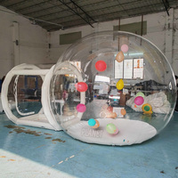 Offre Spéciale annonçant la tente transparente gonflable de Chambre de ballon de bulle de dôme de PVC pour la partie d'enfants