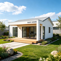 Solution de maison modulaire préfabriquée clé en main, maison modulaire complète pour la construction de villas