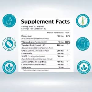 Cápsulas para Dormir de Fábrica con Certificación GMP, Disponibilidad de Marca Privada OEM - Product Image 4