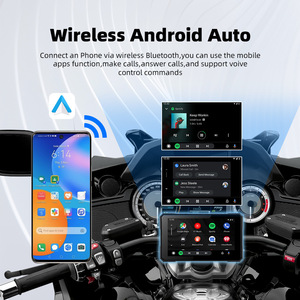Écran de navigation portable pour moto de 5 pouces avec Carplay, DVR, caméra embarquée, Carplay/Android <span class=keywords><strong>Auto</strong></span>, GPS étanche - Product Image 6