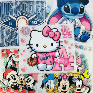 Vinilos Termoadhesivos de Alta Calidad con Diseños Personalizados de los Dodgers, Listos para Prensar en Camisetas y Telas - Product Image 2