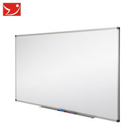 Tableau blanc magnétique effaçable en métal, pliable, taille 30x45-120x240cm, cadre en aluminium/bois, avec marqueur magnétique inclus