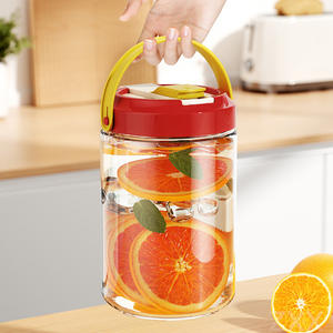 Frasco de Vidrio para Kimchi Dopamine, 500ml, 1050ml, 1550ml, Recipiente Hermético para Almacenamiento de Alimentos, para Encurtir Verduras y Licores - Product Image 3