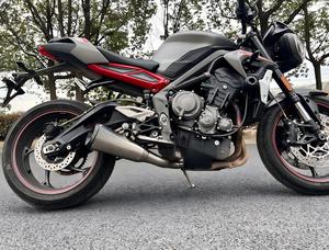 Escape de Motocicleta de Aleación de Titanio Hecho en China, Modificación <span class=keywords><strong>1200</strong></span> Big, Apto para <span class=keywords><strong>Triumph</strong></span> 765SC/765AR - Product Image 2