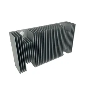 Заводская цена анодированный светодиодный алюминиевый радиатор 500 Вт экструдированный алюминиевый радиатор
