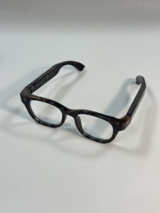 E06D AI Glasses 13MP camera WiFi touch control dual-<b>mic</b> Noise cancellation AI translation 40g - Product Image 2
