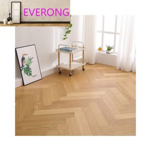 2024 <span class=keywords><strong>EV</strong></span> Premium Parquet en chêne courbé à chevron Parquet en bois massif Design moderne pour les salons Chambres à coucher Installation facile par clic - Product Image 1