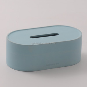 Caja de Pañuelos Ovalada Nórdica Personalizable con Logotipo y Color, Nueva Caja de Pañuelos Ecológica para Sala de Estar y Dormitorio 2026, Venta al por Mayor - Product Image 5