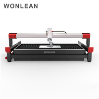 WONLEAN jet d'eau pour la découpe de céramique cnc 5 axes machine de découpe au jet d'eau