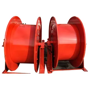 1.5ton cable reel rotator cable drum roller for Crane cable reel drum