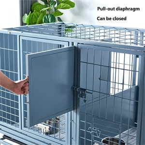 Cage de reproduction pour chiens de taille moyenne et grande, <span class=keywords><strong>Golden</strong></span> Retrievers, intérieur/extérieur, pliable, isolation mère-enfant, animal de compagnie - Product Image 4