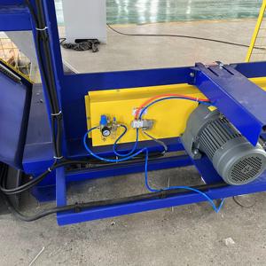 Macchina imballatrice per impacchettatrice ad anello rotante con pellicola orbitale orizzontale automatica per pneumatico/tubo in PE/<span class=keywords><strong>bobina</strong></span> per cavo - Product Image 4