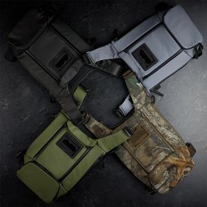 Sac de poitrine Pro 180x personnalisé, léger, pour la randonnée, avec porte-téléphone, gourde souple de 500 ml, sac de course pour hommes et femmes - Product Image 1