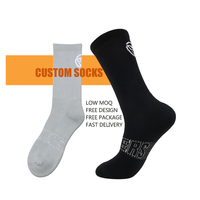 Chaussette humidité Wickin sport professionnel chaussette texturée hommes Baseball Designer Logo chaussettes de Sport