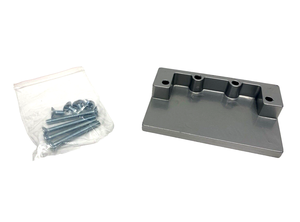 PLC <strong>Rockwood</strong> 2601C US28 Mounting Bracket For Door Coordinator 5"L Over 2-1/4" Soffit Warranty Product - Product Image 1