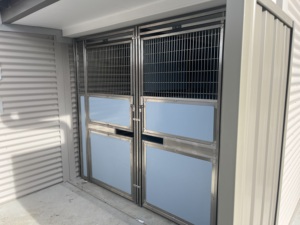 Fibra de vidrio/Galvanizado/Acero inoxidable Perrera para perros Run <span class=keywords><strong>Chenil</strong></span> Pour Chiens Hundezwinger Perrera grande para perros - Product Image 2