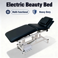 Tables de massage simples pour salon de beauté, 2 moteurs, lit de physiothérapie électrique ou table de chiropratique pour clinique esthétique et spa