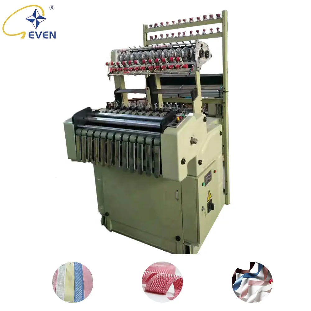 Machine à tisser à aiguilles pour tissu étroit haute vitesse, sangle en Polyester plate automatique à fermeture éclair