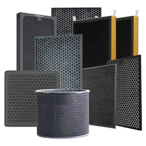 Factory customized hepa activated carbon cartridge H13 replacement air filter activated carbon filter cartridge