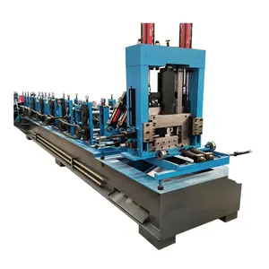 Rolo de purlin automático c/z, máquina formada para produzir ambos os rolos de purlin c e z purlin