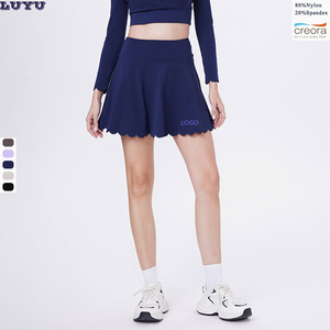 Nueva Falda de Tenis 2 en 1 de Cintura Alta, Suave como la Mantequilla, con Pantalones Cortos Integrados, Plisada y Ligera, para Gimnasio, Pickleball y Pádel - Product Image 1
