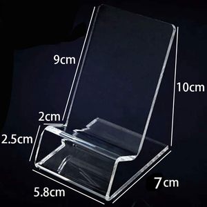 Acrylic rõ ràng điện thoại đứng Núi Điện thoại di động hiển thị chủ điện thoại di động bàn Nhựa đứng hỗ trợ chủ cho tất cả các <span class=keywords><strong>iPhone</strong></span> - Product Image 6