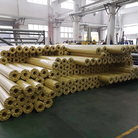 Lot en stock de qualité en tissu enduit de pvc lot de stockage de bâche enduit de pvc rouleau de bâche en PVC