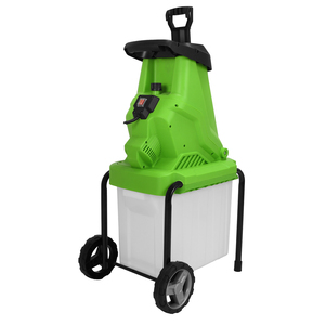 Broyeur de bois électrique silencieux Vertak 2800W Garden Yard Small Portable Orchard Branch Chipper avec bac de collecte pour le marketing - Product Image 3