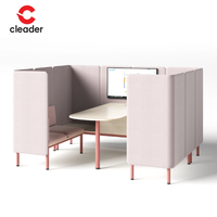 Ensemble de canapés de bureau modernes avec accoudoirs et pieds en acier inoxydable pour hôtels, écoles, espaces publics, canapé de bureau en arc, canapé de bureau professionnel
