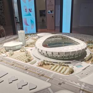 Mô hình tòa nhà văn phòng 3D thiết kế mô hình tòa nhà văn phòng kiến trúc và mô hình xây dựng sân vận động tùy chỉnh - Product Image 1