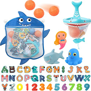 2023 New Arrival Alphabet <strong>Letter</strong> Anti Slip Floating Bathtub Stickers Bathroom Custom Set Early Educational Foam Eva <strong>Bath</strong> Toys - Product Image 3