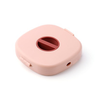 Caja de Almacenamiento para Cables de Datos, Dispositivo Enrollador de Cables de Carga para Teléfono, Versátil con Soporte para Teléfono, Portátil, Caja Organizadora para Auriculares