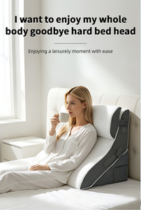 Almohada Ergonómica Multifuncional 2 en 1 de Espuma Viscoelástica para Soporte Lumbar, de Piernas y Espalda, Cojín para Cama y Sofá - Product Image 4