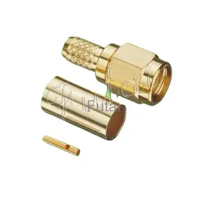 Reverse Polarity SMA Male Connector for RG58U Cable