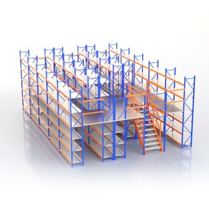 Tùy chỉnh nghiêng thang Kệ tầng lửng Kệ tầng lửng gác mái Kệ hệ thống tầng - Product Image 4